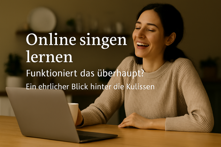 Online singen lernen – funktioniert das überhaupt?