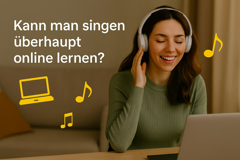 Online-Gesangsunterricht: Wie läuft online singen lernen eigentlich ab?