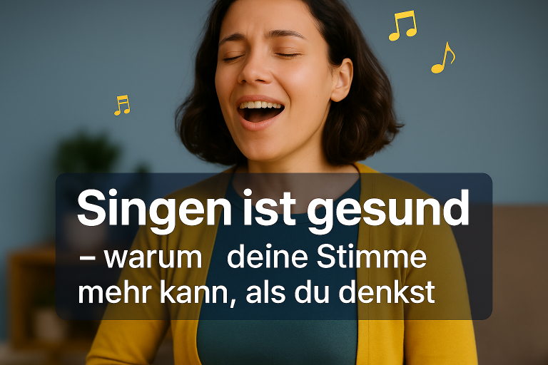 Singen ist gesund: 17 Effekte auf Körper, Psyche & Nervensystem