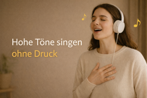 Hohe Töne singen ohne Druck: So entwickelst du eine sichere Höhe