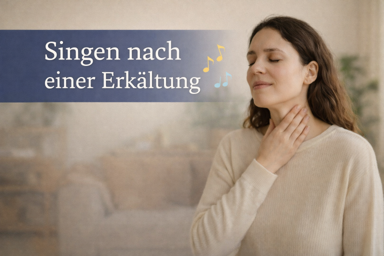 Singen nach Erkältung: So baust du deine Stimme wieder auf
