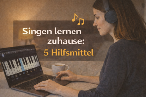 Singen lernen zuhause: 5 Hilfsmittel, die dich wirklich weiterbringen