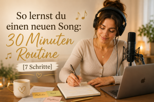 So lernst du einen neuen Song: 30 Minuten Routine [7 Schritte]