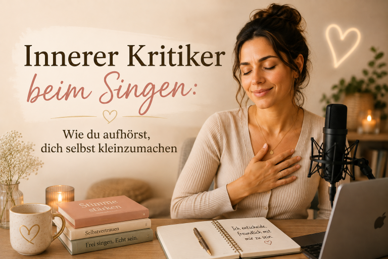 Innerer Kritiker beim Singen: Wie du aufhörst, dich selbst kleinzumachen